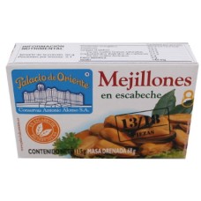 MEJILLONES EN ESCABECHE PALACIO DE ORIENTE 112 GRS