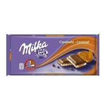 CHOCOLATE MILKA CARAMEL 100GRS